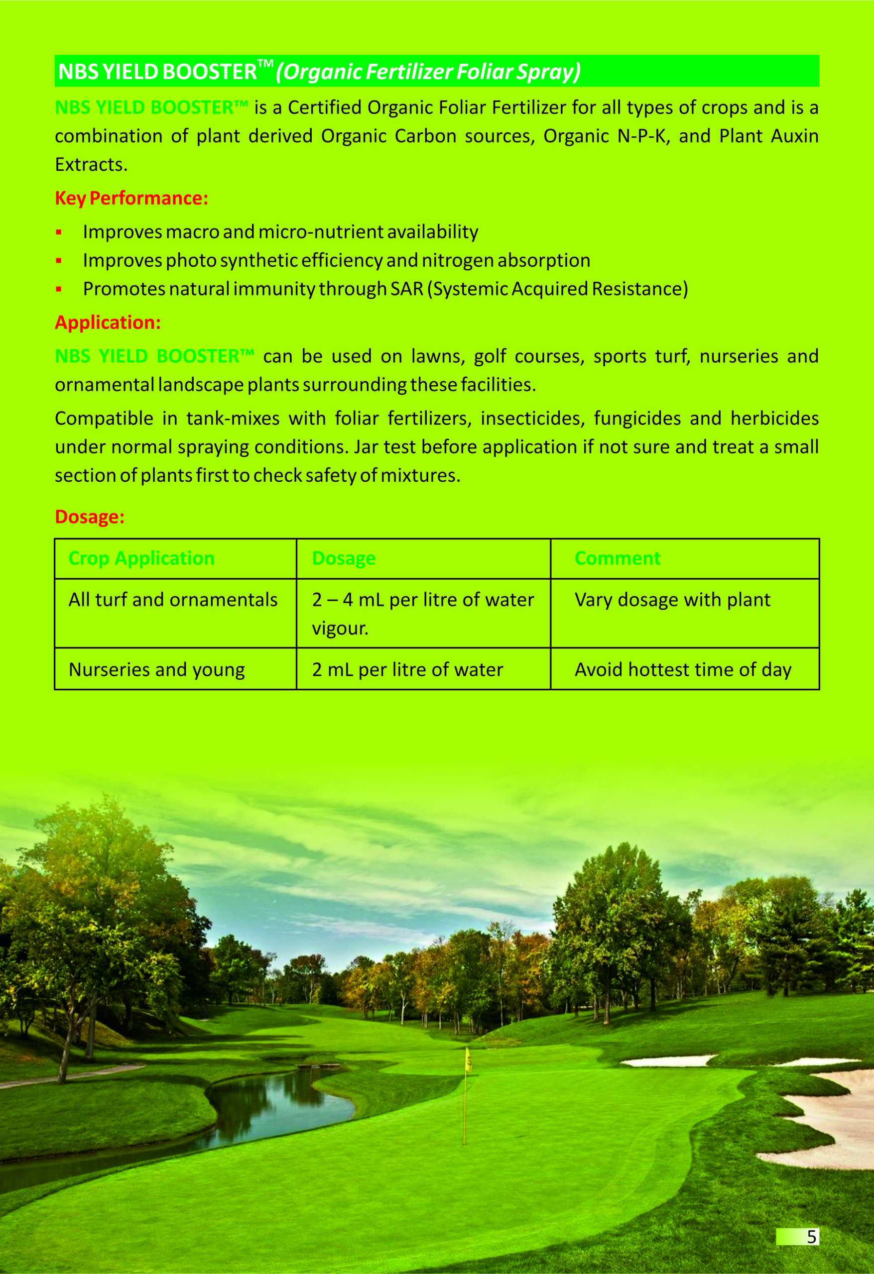 NBS Yield Booster