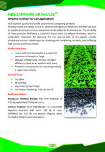 NBS Sapphire Granules